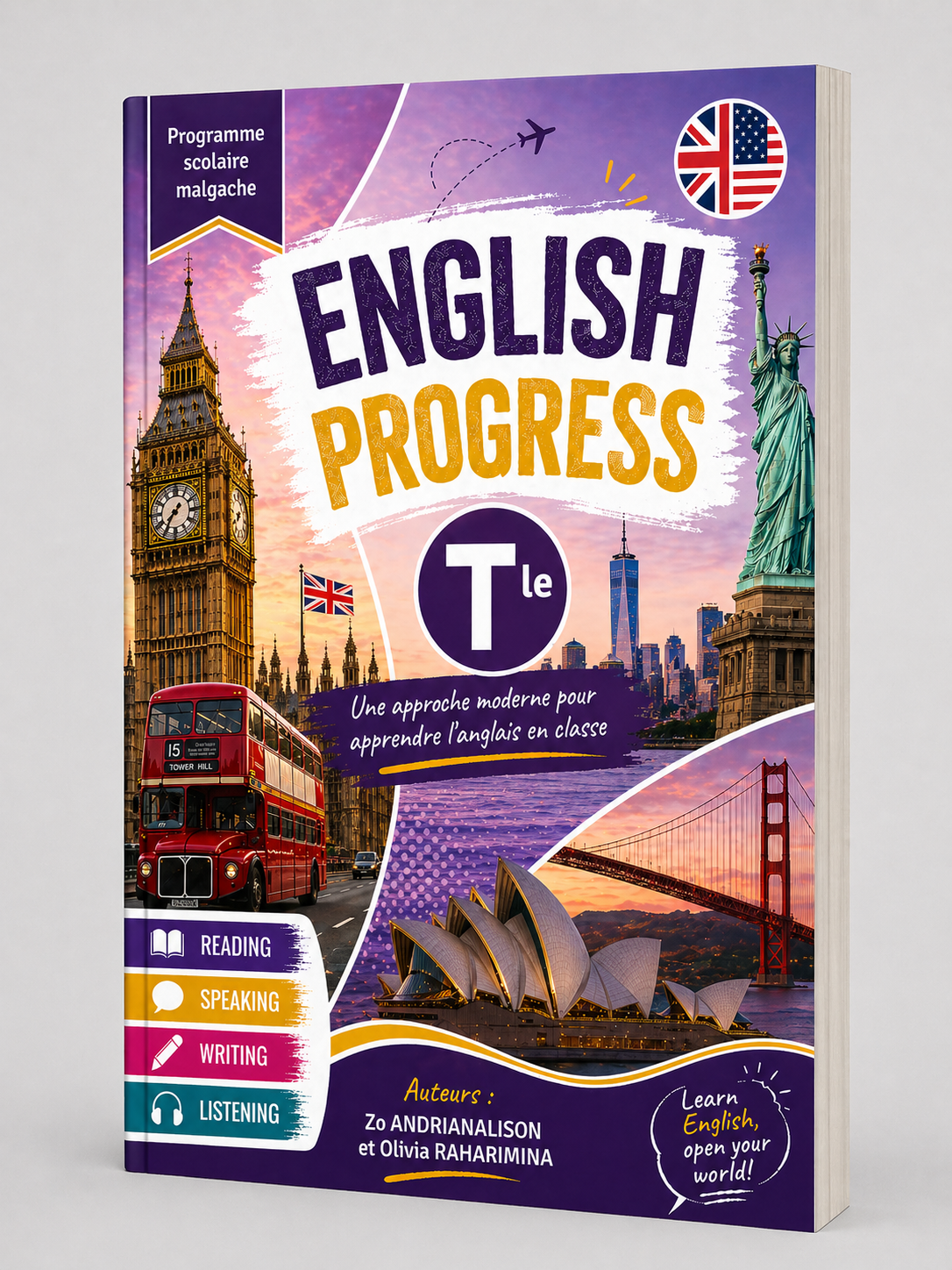 Mock-up du manuel English Progress Tle